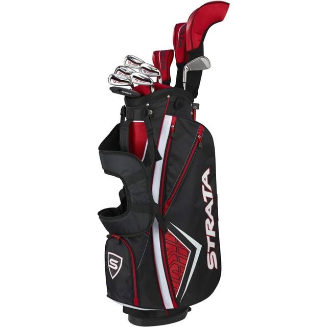 Strata Strata Plus 19 4PKR190714067 Golfklubbor, Röd, 121.92 x 27.94 x 27.94 cm