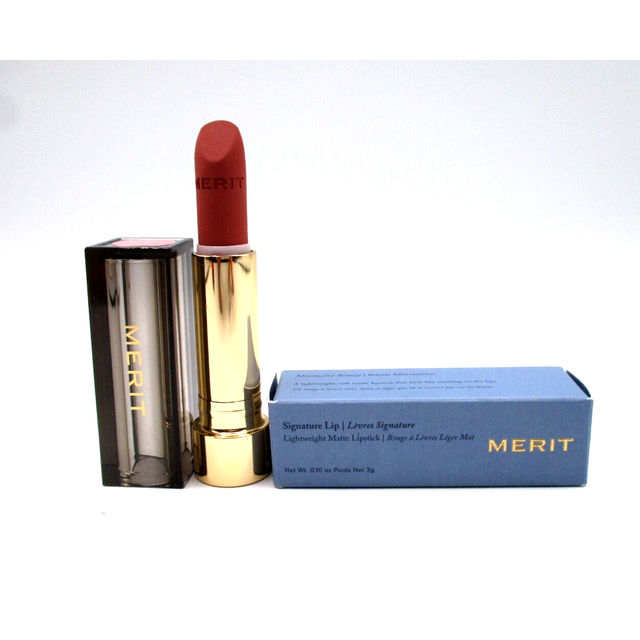 Merit Beauty Signature Lip Lightweight Matte Lipstick 3G Classic