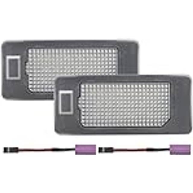 Set LEDnummerskyltsbelysning lamplig for Seat Ibiza 6J Ibiza ST Alhambra Ateca DL SEN02 AutoStyle