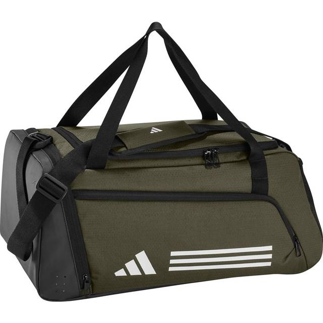 Canvas Duffle Bag adidas Essentials 3-Stripes - Vert