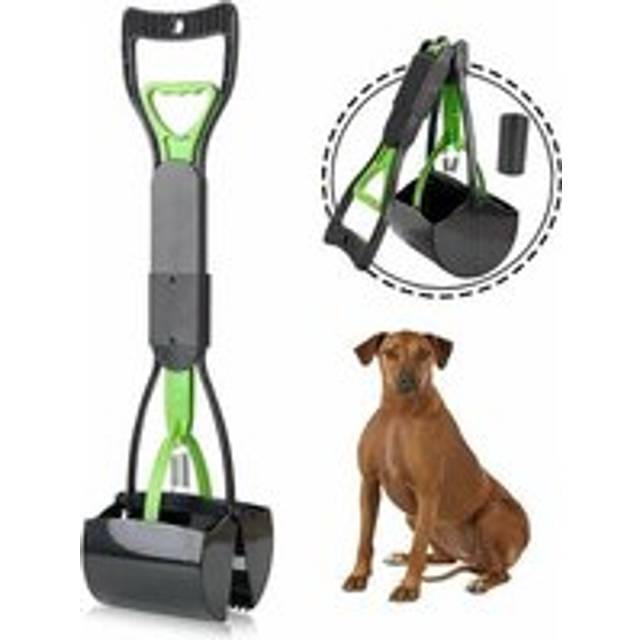 Pooper Scooper for Large Small Dogs, Collapsible Rake for Picking Up Dog Poop Waste