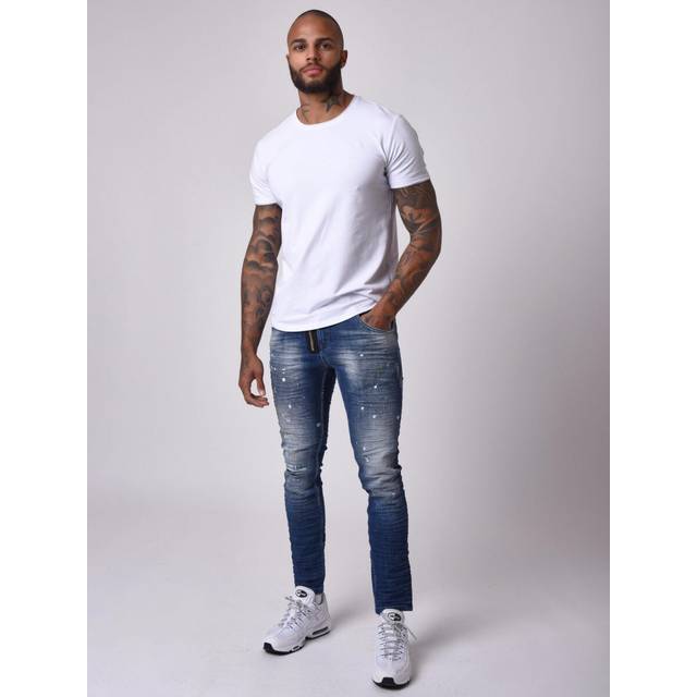 Jeans washed out skinny Project X Paris - Bleu - 28