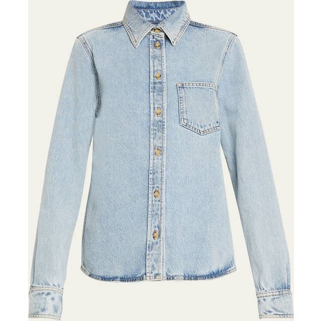 TOTEME Blue Petite Denim Shirt - 184 Cool Blue - DK 30