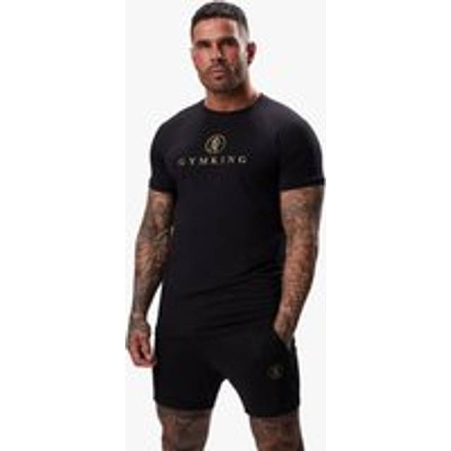 Gym King Pro Tee - Black/Gold Xxl - black/gold