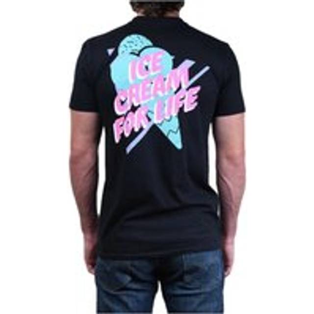 Scoops Ahoy Ice Cream For Life T-Shirt - Black