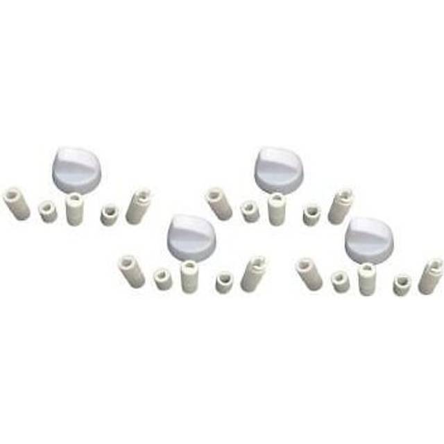 Universal White Hotpoint Indesit Cooker Oven Hob Control Knob