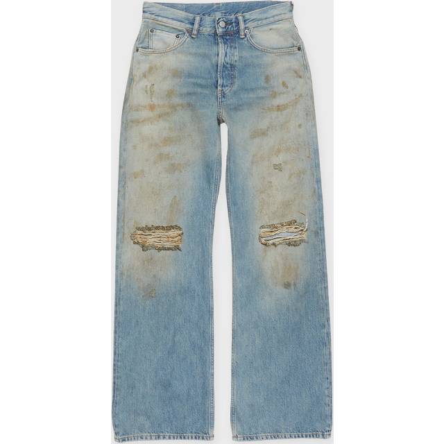 Acne Studios Jeans Loose Fit 2021 Penicillin Garment Dyed Mid blue W30/L32