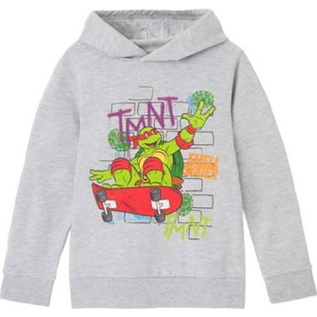 Teenage Mutant Ninja Turtles Childrens/Kids Shell Skater Hoodie 3-4 Years grå