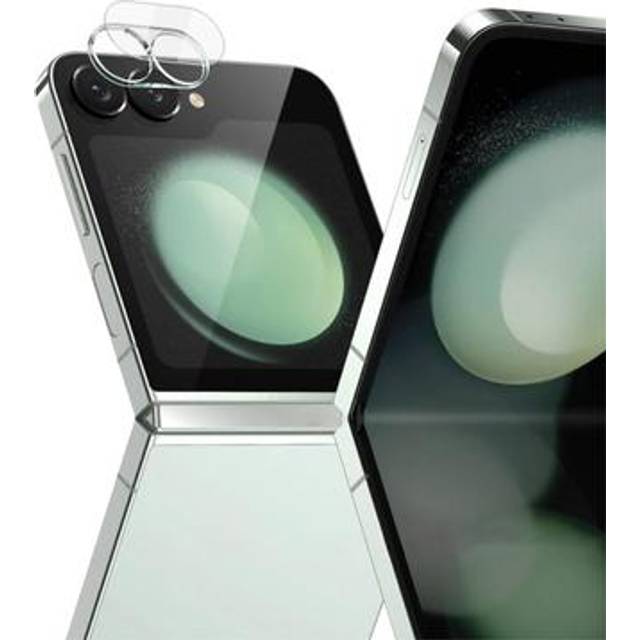 Samsung Galaxy Z Flip6 Imak 2-i-1 HD Kameralinsskydd i Härdat Glas