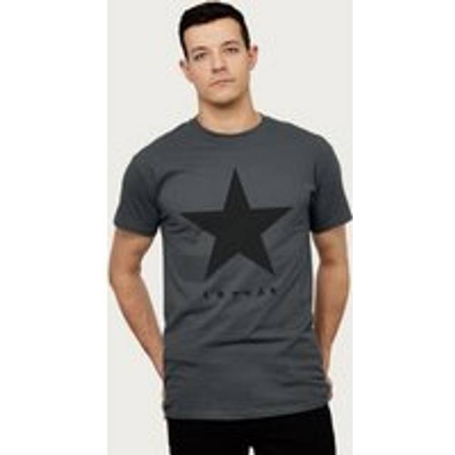 Blackstar Album Cover David Bowie Fathers Day T-Shirt - Grey - XXL