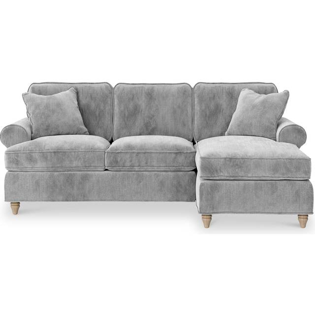 Alfie Chaise Sofa | 8 Chenille Colours | Express Delivery | Roseland