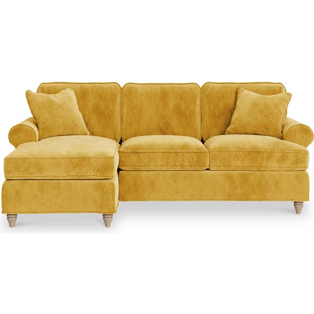 Alfie Chaise Sofa | 8 Chenille Colours | Express Delivery | Roseland