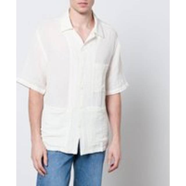 Barena Venezia Donde Cotton and Linen-Blend Shirt - IT 46/S - White