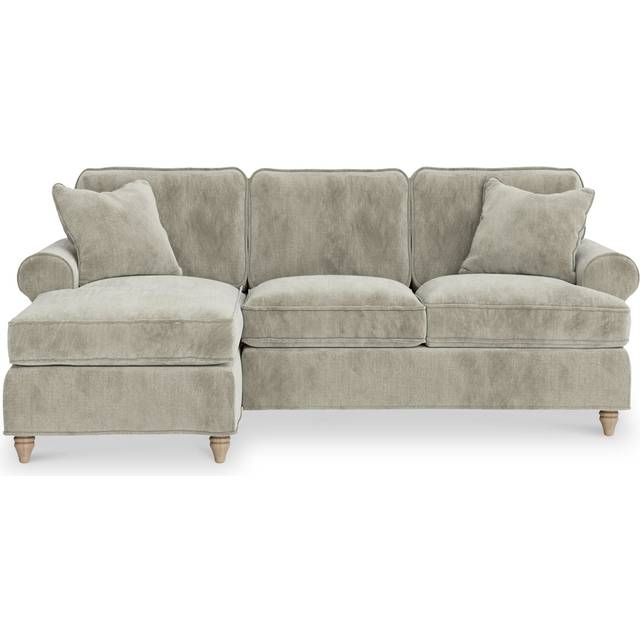 Alfie Chaise Sofa | 8 Chenille Colours | Express Delivery | Roseland