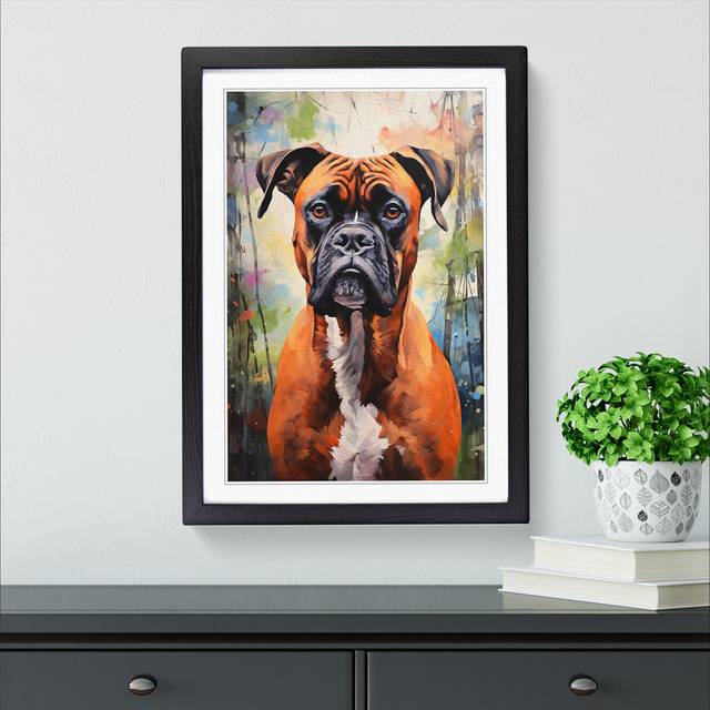 XYZ-FRM-V1223-2194 Print - Black Framed (46cm H x 34cm W x 2cm D)
