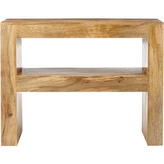 Elm Home And Garden Solid Wood Console Table Small H76 x W100 x D26