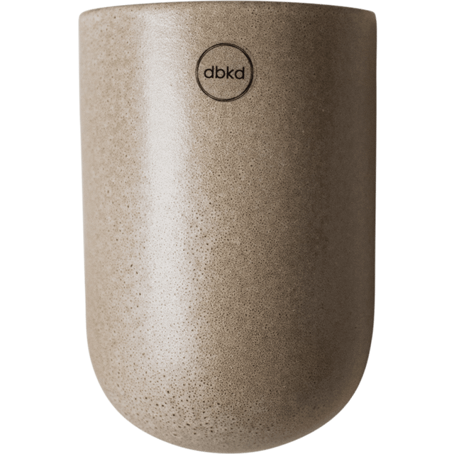 DBKD Cut wall-mounted flowerpot beige