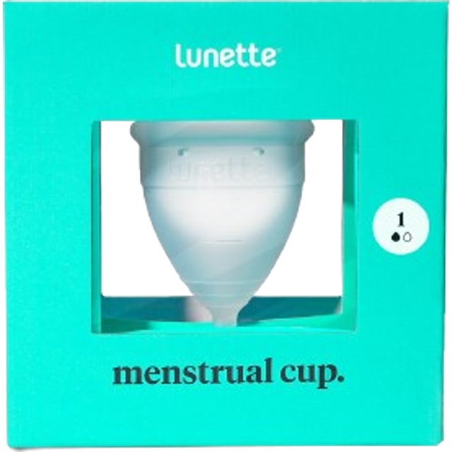 Lunette Period Cup Model 1 - Menstruationskop test - Dinskønhed.dk