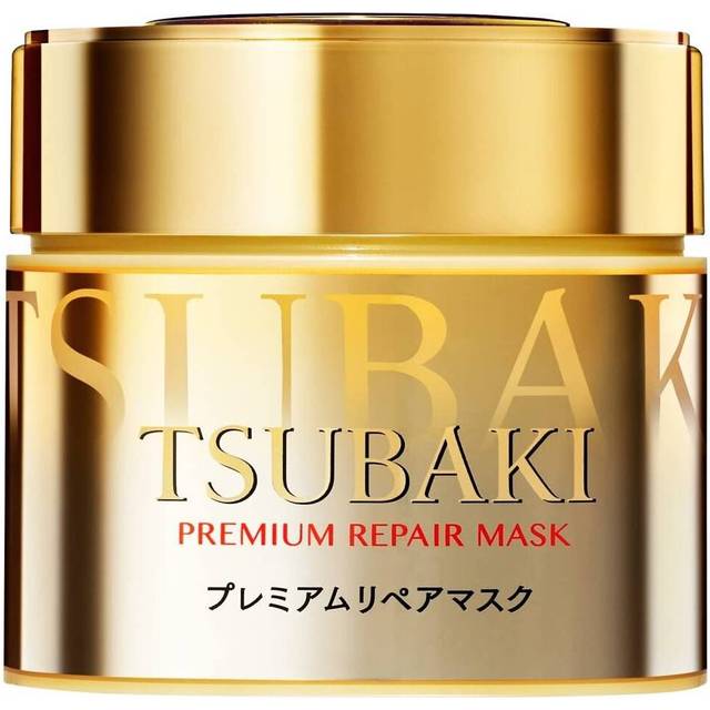 Tsubaki Shiseido Tshubaki, förstklassigt reparerande hårmask - 2017 (grönt te), 180 g (1 st)