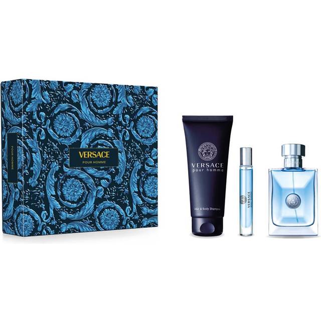 Versace pour Homme Gift Set 100ml EDT + 10ml EDT + 150ml Shower Gel