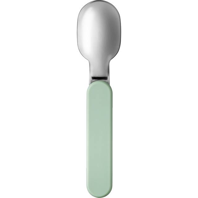 â Folding Spoon Ellipse â Reusable Spoon to Go â Foldable Spoon for Yoghurt Cup â Cutlery for Travel - Including Storage Case â Stainless