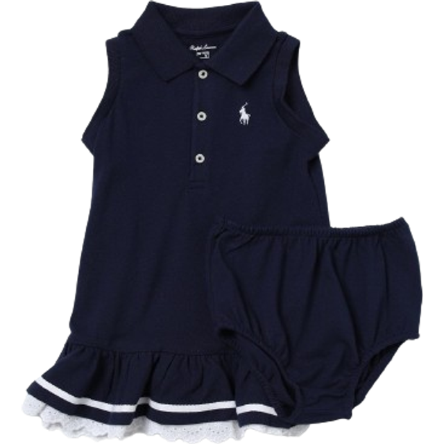 Romper POLO RALPH LAUREN Kids color Blue - 6M