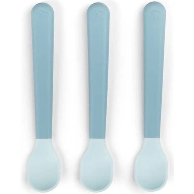 Done by Deer greppvänliga skedar 3-pack Blue - Blå