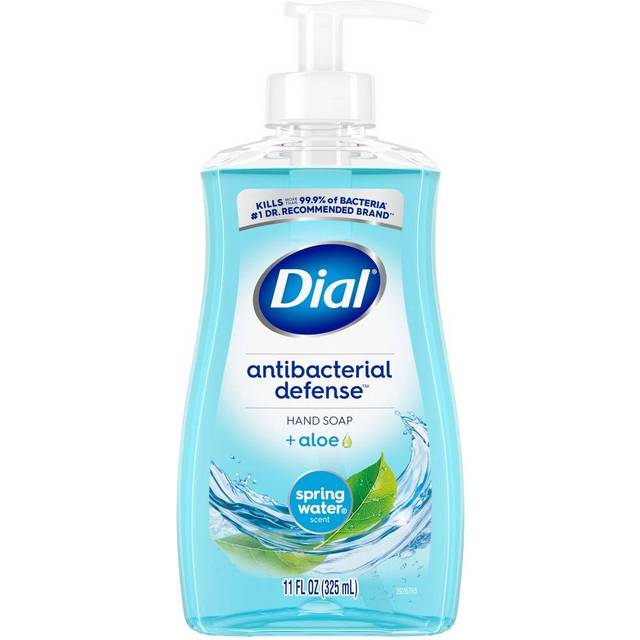 Dial Antibacterial Liquid Hand Soap, Spring Water, 11 Fl Oz