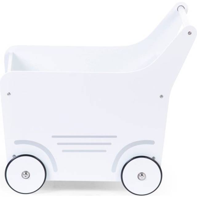 Childhome Wooden Stroller White, White