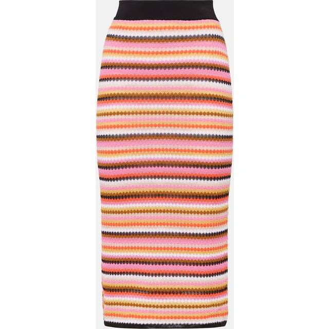 Missoni Cotton-blend midi skirt - multicoloured (UK 12)