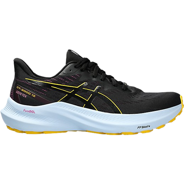 ASICS GT-2000 12 GTX, Sneaker Kvinna, 37.5 EU, Svart saffron, 37.5 EU