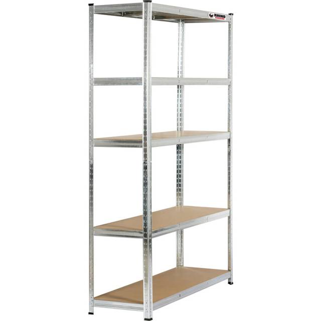 180x120x40cm |Galvanised |Boltless Garage Shelving Unit |1000kg