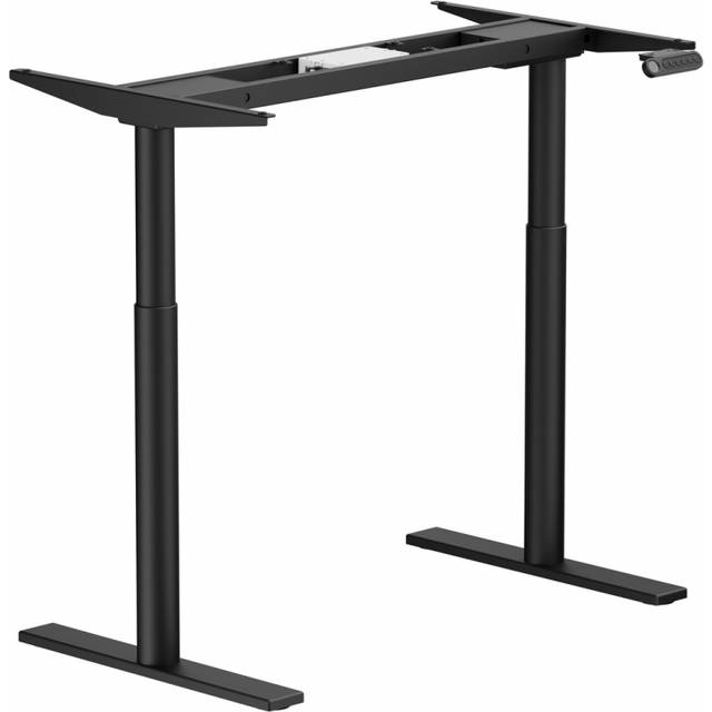 MaxMount Premium Desk Frame - Elektriskt Höj och Sänkbart Underrede - Svart