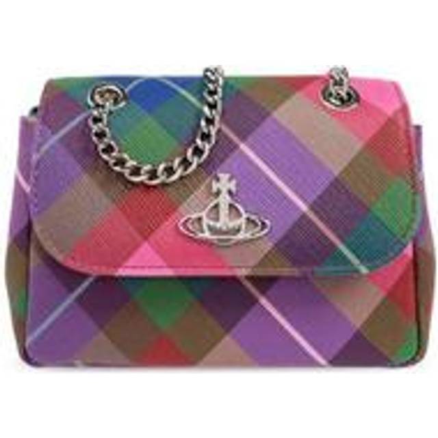 Vivienne Westwood Faux Leather Small Chain Purse - Pink