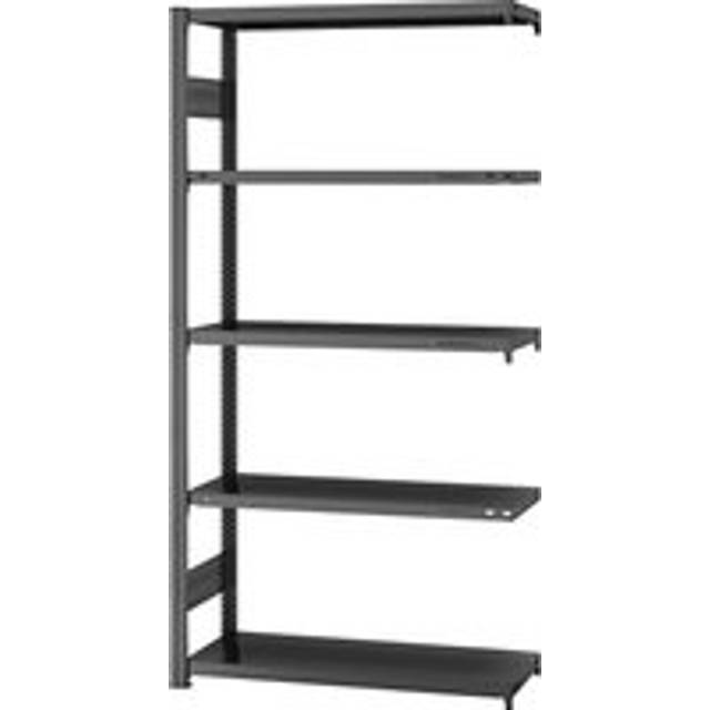 eurokraft pro medium duty, medium duty, shelf height 2000 mm, extension shelf unit, width x depth 1000x400 mm - zinc plated