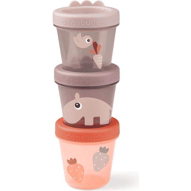 Done by deer Ozzo lunch box 3-pack Powder