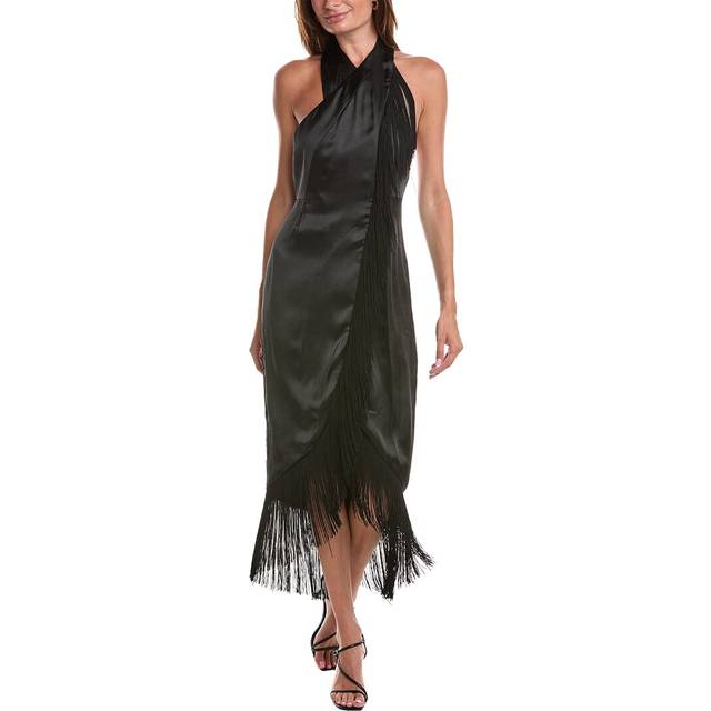 BCBGMAXAZRIA Fringe Cocktail Dress