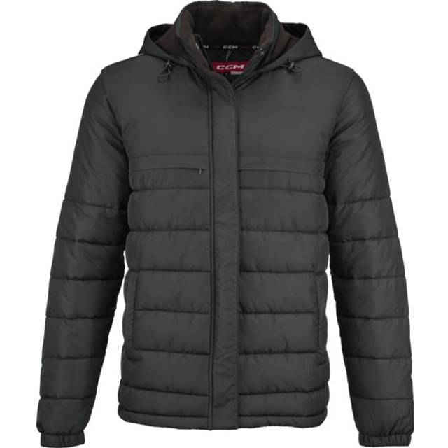 QUILTED JACKET AD, Black, Unisex, XL