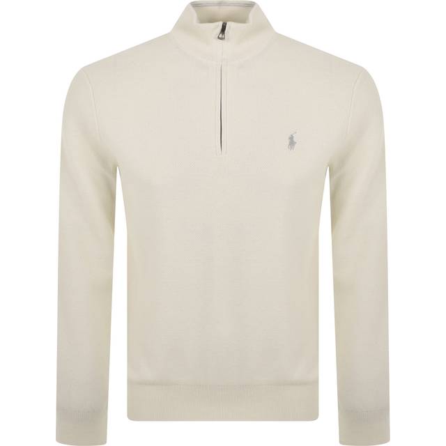 Polo Ralph Lauren Cotton-Blend Double-Knit Sweatshirt - XXL - Cream