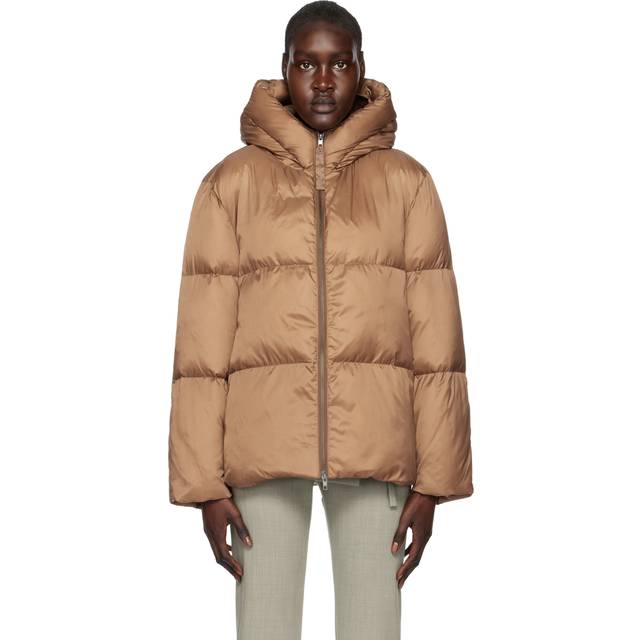 Vince Brown Puffer Jacket - Mocha-248Moc - XL