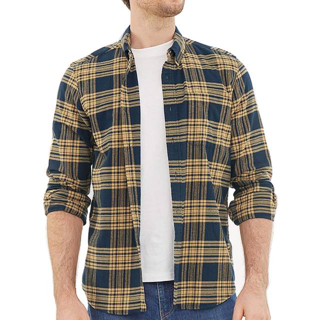 Dubinik? Flannel Shirt for Men Casual Button Down Work Soft All Cotton