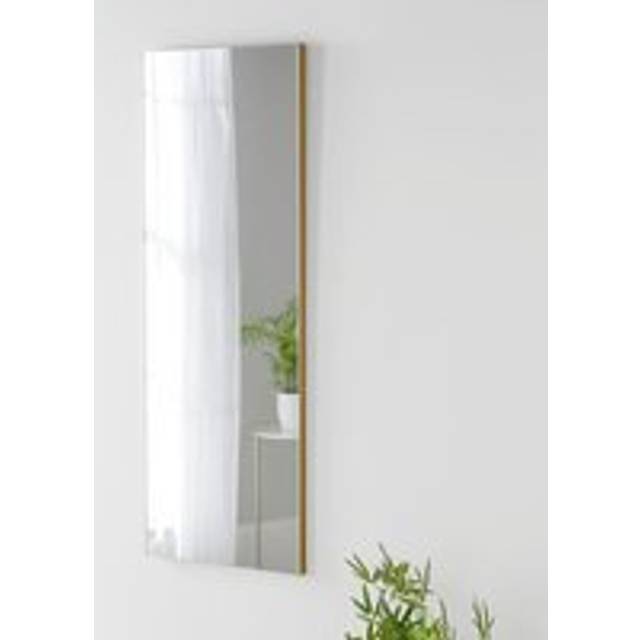 Yearn Seamless Gold Rectangle Tall Wall Mirror 120 x 50cm
