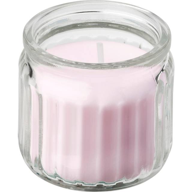 LUGNARE doftljus i glas, Jasmin/rosa, 12 tim.
