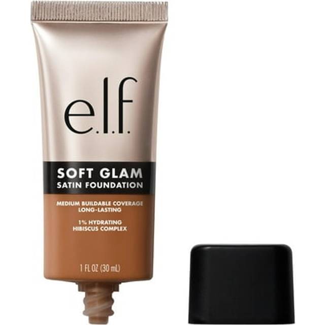 E.L.F. Soft Glam Satin Foundation 50 Deep Warm