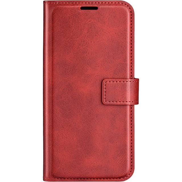 EIDERWOOD Sony Xperia 10 VI Konstläder Plånboksfodral med Ståfunktion & Korthållare - Röd