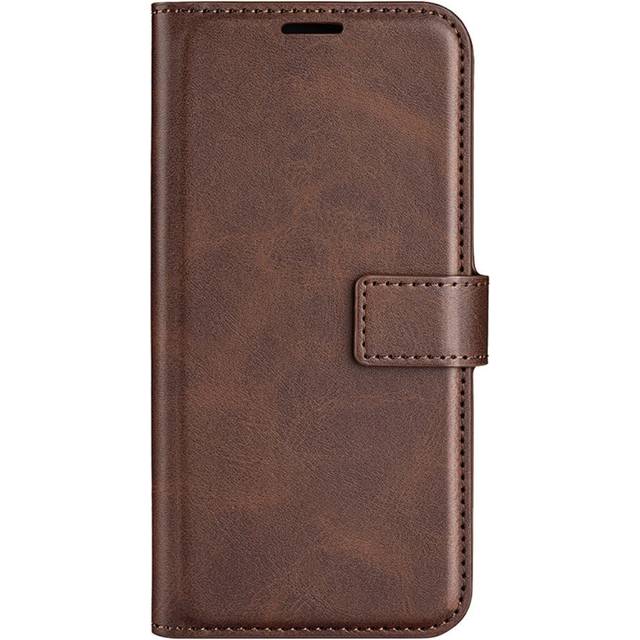 EIDERWOOD Sony Xperia 10 VI Konstläder Plånboksfodral med Ståfunktion & Korthållare - Mörkbrun