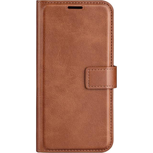 EIDERWOOD Sony Xperia 10 VI Konstläder Plånboksfodral med Ståfunktion & Korthållare - Ljusbrun