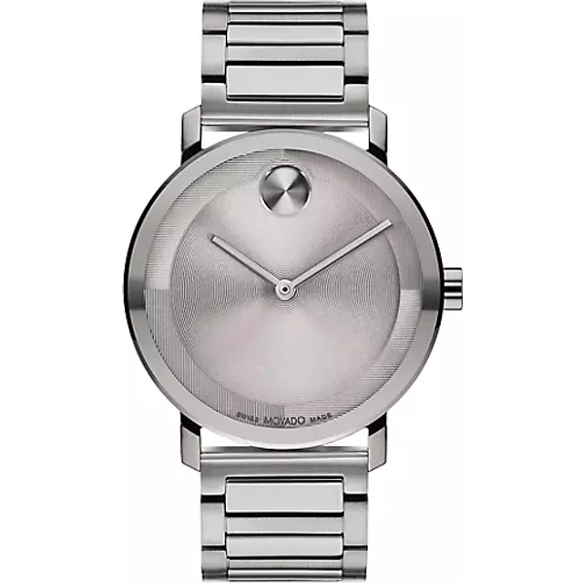Evolution Men’s Dress Watch | Gray Ion-Plated Stainless Steel | Movado® Bold® - One Size