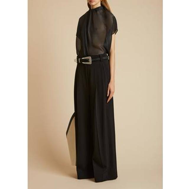 Pleated Palazzo Pants size M (M)