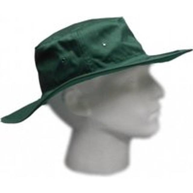 (L, Green) Kookaburra Wide Brim Cricket Bucket Hat